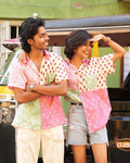 Thunnal - Unisex Patchwork Shirt