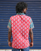 Dua - Red And Blue Printed Unisex Shirt