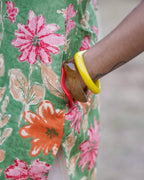 Lila Green - Floral Printed Short Kurti